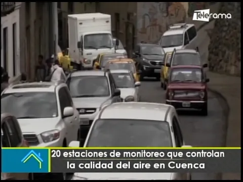20 estaciones de monitoreo que controlan la calidad del aire en Cuenca