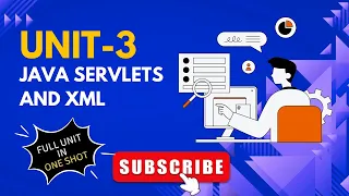 Unit 3 Java Servlets and XML Full Lesson in One Shot Web Technology SPPU 2025