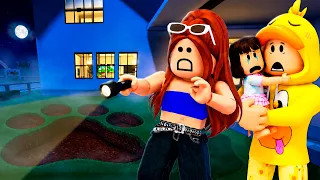 ENCONTRAMOS las HUELLAS más GRANDES y ATERRADORAS en Brookhaven Roblox