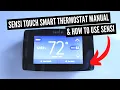 Sensi Touch Smart Thermostat Manual How To Use Sensi Thermostat