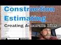 Construction bidding how to start the process