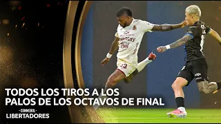 ¡EL PALO! LOS MEJORES TIROS A LOS POSTES DE LOS OCTAVOS DE FINAL | CONMEBOL SUDAMERICANA