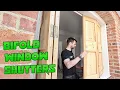 Antique Pine Bi-folding Window Shutters - Part 1 Making the Frame