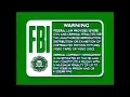 Disney FBI Warning Screens Green 1