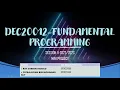 DEC20012-FUNDAMENTAL PROGRAMMING MINI PROJECT