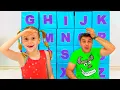 Download Lagu Nastya and dad are learning the alphabet