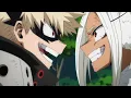 Mirko and Bakugou arguing and fighting MHA season 7 Episode 7 English Dub