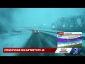 Luke Vickery patrols Interstate 80 checking out road conditions