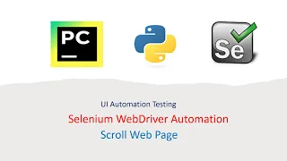 Python With Selenium Part 23 How to Scroll Web Page by using Selenium Python
