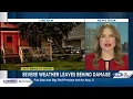 Severe weather leaves behind damage in Lincoln