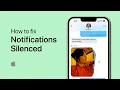 How To Fix Notifications Silenced on iPhone