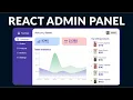 React Admin Dashboard Panel Tutorial