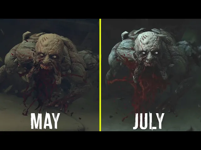 Dying Light 2 May vs July 2021 Early Graphics Comparison