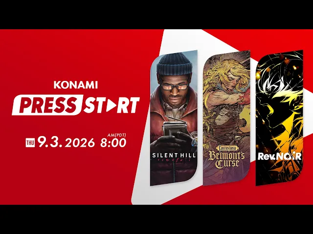 KONAMI PRESS START 9.3.2026 ( KONAMI Game News )