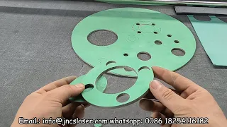 CNC Pneumatic Knife Cutting Machine for 5mm Asbestos Gasket Cutting