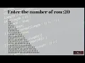 pattern using C 101