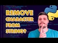 Python Remove Character From String