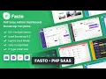 Fasto PHP SaaS Admin Dashboard - Site Template Admin Template Showcase