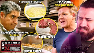 Nesta cozinha usam molhos vencidos há um ano e muita sujeira (PESADELO NA COZINHA)