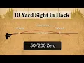 Zero Your Rifle at 10 Yards And Be Dead on at 50 and 200 Yards