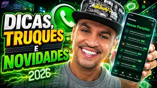 WhatsApp 2026 CHEGOU! NOVIDADES, DICAS E TRUQUES QUE VOCÊ PRECISA USAR (Atualização 2026)