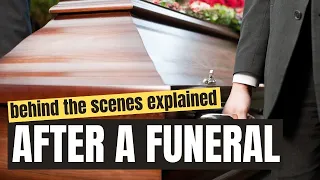 What funeral staff do with the body after the funeral