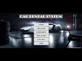 CAR RENTAL SYSTEM IN VB NET WITH SOURCE CODE
