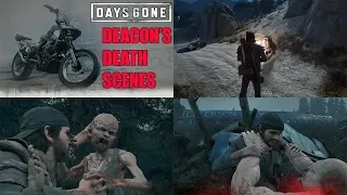 Deacon's Death Scenes | Deacon's Death Animations - Days Gone [PS4 Exclusive]