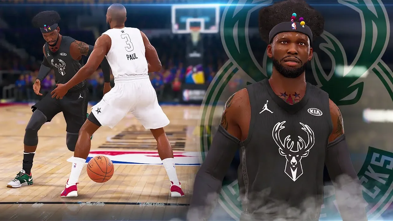 NBA Live 19 The One Career | LeRange Takes Over The All Star Game! Nut Meg Gawd Dominates!