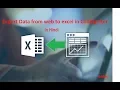 export data web to excel in codeigniter - hindi urdu