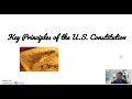 Updates with Mr Warford - U S Constitution Part 1
