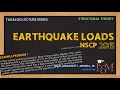 Eart uake Loads based on NSCP 2015 Structural Theory