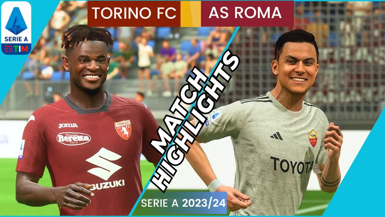 FC 24 🔥 Torino FC vs. AS Roma 🔥 Serie A 2023/24