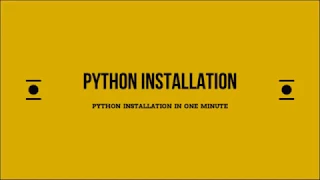 Python novice to pro 2019 Part 1 - Python Installation in one minute