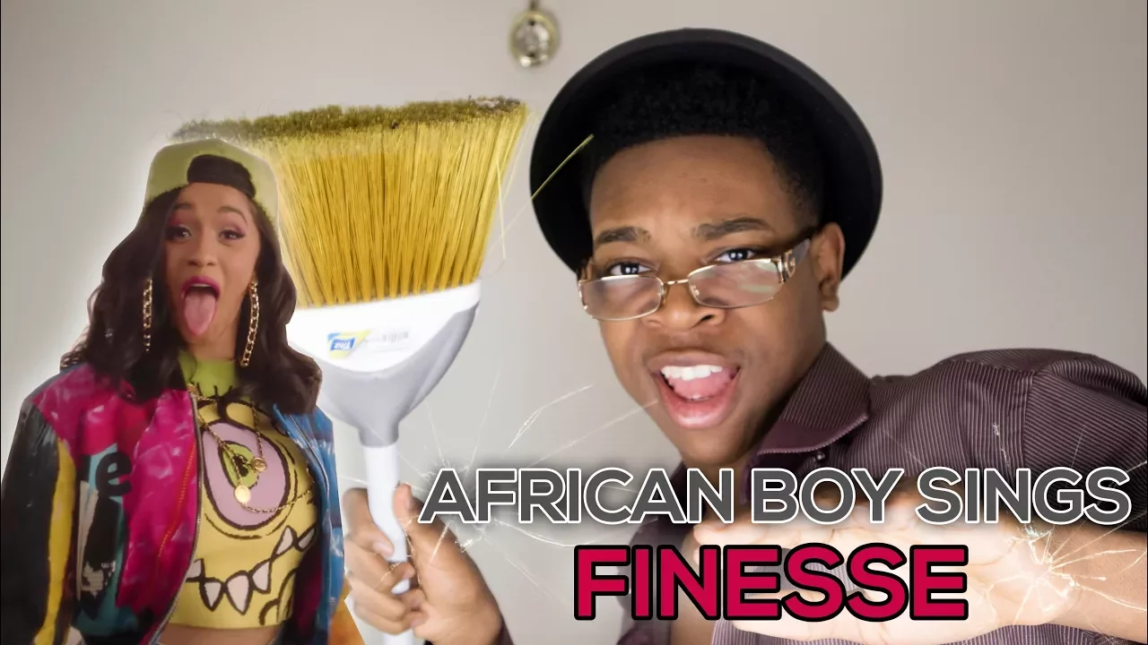 AFRICAN BOY SINGS "Bruno Mars - Finesse (Remix) [Feat. Cardi B]"