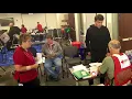 Wooster police and fire blood drive battle