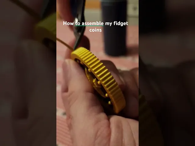 Fire and Water Elemental Fidget Coins video thumbnail