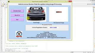 Vehicle Number Plate Recognition Using Matlab