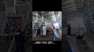 Watch the complete build on youtube #performanceboats #welding #aluminiumfabrication #boatbuild