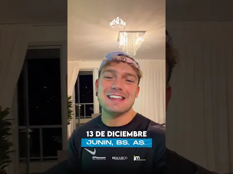 #ianlucas en #junin ¡Últimos Tickets! 🇦🇷 #fedevigevani #losfacha