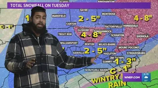WEATHER IMPACT First winter storm of the season incoming