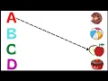 lkg class english Worksheets match the letters with pictures Alphabets abc song toppo kids