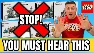 STOP Do NOT Buy Any Lego BRICKLINK DESIGNER PROGRAM Sets Until You Watch This