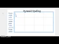 Pyramid Spelling