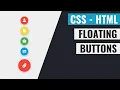 HTML CSS Buttons Group