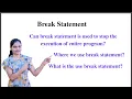 break statement in java Hindi placement java course