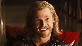 Winking ft Thor GIF