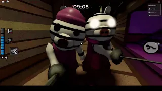 NEW ZEE AND ZUZY TWINS JUMPSCARE PIGGY BOOK 2 DISTRACTION CHAPTER Distorted Zee and Zuzy Skin