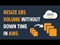 Increase EBS Volume Size without Stopping EC2 Instance in AWS Extend EBS Volume size in EC2 AWS
