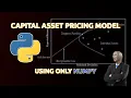 Capital Asset Pricing Model in Python BETA for Apple